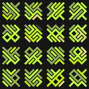 Asemic Glyph writing hieroglyph imitation abstract illustration