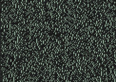 Edward Zajecs 2. Cubo 'nun 1971' deki uygulaması. Esasen 8 taştan oluşan bir Truchet fayans seti ve yerleştirme sanatı illüstrasyonu için kurallar.