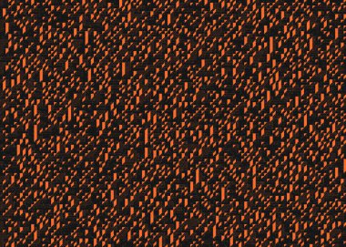 Edward Zajecs 2. Cubo 'nun 1971' deki uygulaması. Esasen 8 taştan oluşan bir Truchet fayans seti ve yerleştirme sanatı illüstrasyonu için kurallar.