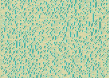 Edward Zajecs 2. Cubo 'nun 1971' deki uygulaması. Esasen 8 taştan oluşan bir Truchet fayans seti ve yerleştirme sanatı illüstrasyonu için kurallar.