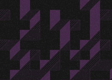 Edward Zajecs 2. Cubo 'nun 1971' deki uygulaması. Esasen 8 taştan oluşan bir Truchet fayans seti ve yerleştirme sanatı illüstrasyonu için kurallar.