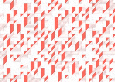 Edward Zajecs 2. Cubo 'nun 1971' deki uygulaması. Esasen 8 taştan oluşan bir Truchet fayans seti ve yerleştirme sanatı illüstrasyonu için kurallar.