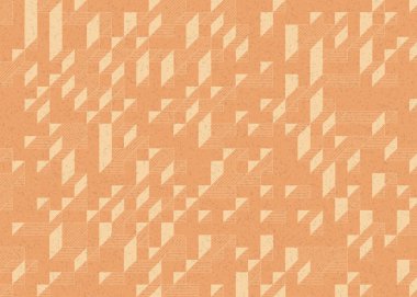 Edward Zajecs 2. Cubo 'nun 1971' deki uygulaması. Esasen 8 taştan oluşan bir Truchet fayans seti ve yerleştirme sanatı illüstrasyonu için kurallar.