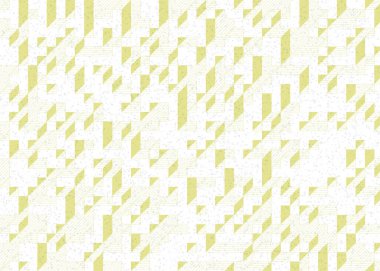 Edward Zajecs 2. Cubo 'nun 1971' deki uygulaması. Esasen 8 taştan oluşan bir Truchet fayans seti ve yerleştirme sanatı illüstrasyonu için kurallar.