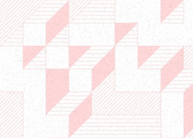 Edward Zajecs 2. Cubo 'nun 1971' deki uygulaması. Esasen 8 taştan oluşan bir Truchet fayans seti ve yerleştirme sanatı illüstrasyonu için kurallar.