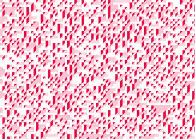 Edward Zajecs 2. Cubo 'nun 1971' deki uygulaması. Esasen 8 taştan oluşan bir Truchet fayans seti ve yerleştirme sanatı illüstrasyonu için kurallar.