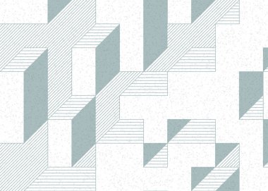 Edward Zajecs 2. Cubo 'nun 1971' deki uygulaması. Esasen 8 taştan oluşan bir Truchet fayans seti ve yerleştirme sanatı illüstrasyonu için kurallar.