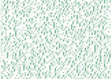 Edward Zajecs 2. Cubo 'nun 1971' deki uygulaması. Esasen 8 taştan oluşan bir Truchet fayans seti ve yerleştirme sanatı illüstrasyonu için kurallar.