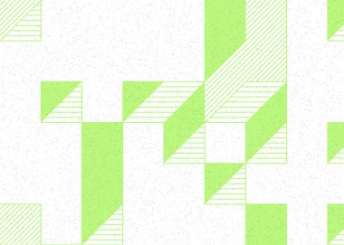 Edward Zajecs 2. Cubo 'nun 1971' deki uygulaması. Esasen 8 taştan oluşan bir Truchet fayans seti ve yerleştirme sanatı illüstrasyonu için kurallar.