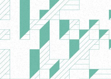 Edward Zajecs 2. Cubo 'nun 1971' deki uygulaması. Esasen 8 taştan oluşan bir Truchet fayans seti ve yerleştirme sanatı illüstrasyonu için kurallar.