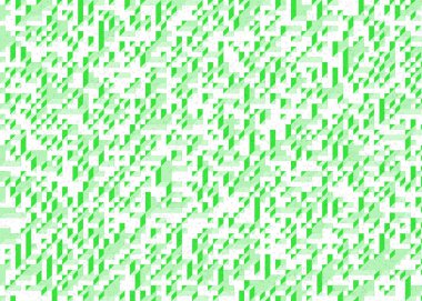 Edward Zajecs 2. Cubo 'nun 1971' deki uygulaması. Esasen 8 taştan oluşan bir Truchet fayans seti ve yerleştirme sanatı illüstrasyonu için kurallar.