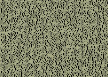 Edward Zajecs 2. Cubo 'nun 1971' deki uygulaması. Esasen 8 taştan oluşan bir Truchet fayans seti ve yerleştirme sanatı illüstrasyonu için kurallar.