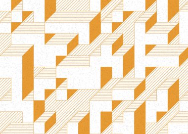 Edward Zajecs 2. Cubo 'nun 1971' deki uygulaması. Esasen 8 taştan oluşan bir Truchet fayans seti ve yerleştirme sanatı illüstrasyonu için kurallar.