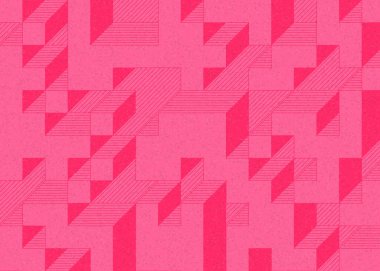 Edward Zajecs 2. Cubo 'nun 1971' deki uygulaması. Esasen 8 taştan oluşan bir Truchet fayans seti ve yerleştirme sanatı illüstrasyonu için kurallar.