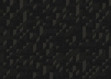 Edward Zajecs 2. Cubo 'nun 1971' deki uygulaması. Esasen 8 taştan oluşan bir Truchet fayans seti ve yerleştirme sanatı illüstrasyonu için kurallar.