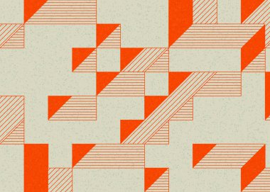 Edward Zajecs 2. Cubo 'nun 1971' deki uygulaması. Esasen 8 taştan oluşan bir Truchet fayans seti ve yerleştirme sanatı illüstrasyonu için kurallar.