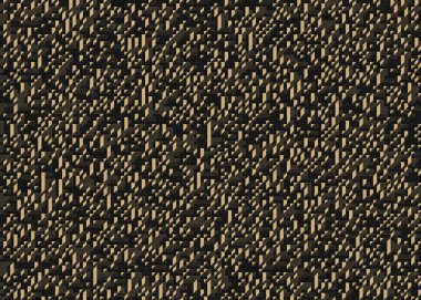 Edward Zajecs 2. Cubo 'nun 1971' deki uygulaması. Esasen 8 taştan oluşan bir Truchet fayans seti ve yerleştirme sanatı illüstrasyonu için kurallar.