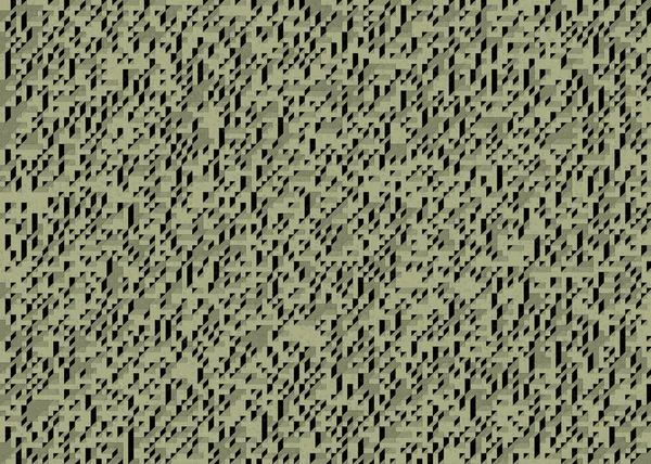 Edward Zajecs 2. Cubo 'nun 1971' deki uygulaması. Esasen 8 taştan oluşan bir Truchet fayans seti ve yerleştirme sanatı illüstrasyonu için kurallar.