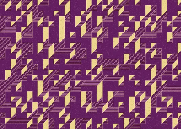 Edward Zajecs 2. Cubo 'nun 1971' deki uygulaması. Esasen 8 taştan oluşan bir Truchet fayans seti ve yerleştirme sanatı illüstrasyonu için kurallar.