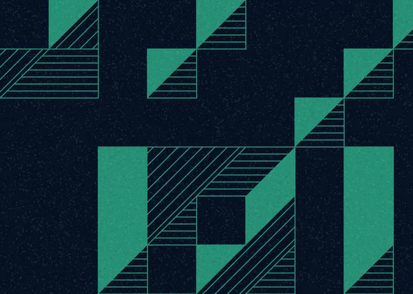 Edward Zajecs 2. Cubo 'nun 1971' deki uygulaması. Esasen 8 taştan oluşan bir Truchet fayans seti ve yerleştirme sanatı illüstrasyonu için kurallar.