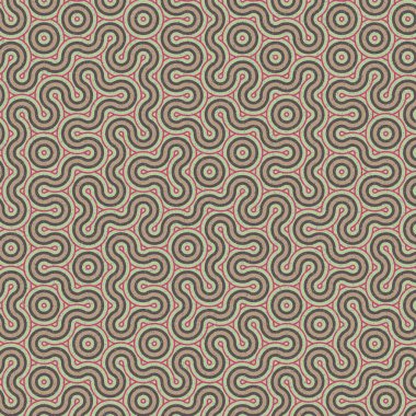 Renkli Altıgen Döşeme Bağlantısı sanat arkaplan tasarımı illüstrasyonu