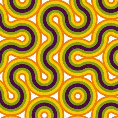 Renkli Altıgen Döşeme Bağlantısı sanat arkaplan tasarımı illüstrasyonu