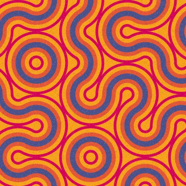 Renkli Altıgen Döşeme Bağlantısı sanat arkaplan tasarımı illüstrasyonu