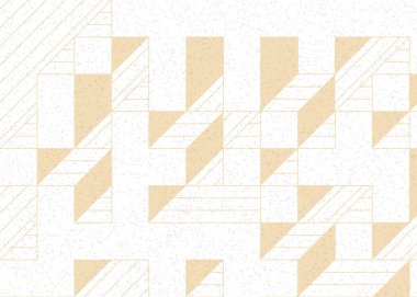 Edward Zajecs 2. Cubo 'nun 1971' deki uygulaması. Esasen 8 taştan oluşan bir Truchet fayans seti ve yerleştirme sanatı illüstrasyonu için kurallar 