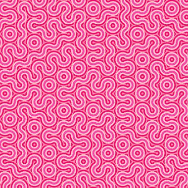 Renkli Altıgen Döşeme Bağlantısı sanat arkaplan tasarımı illüstrasyonu