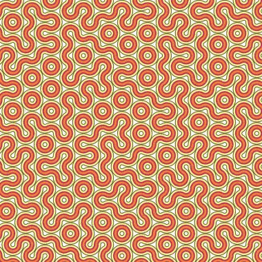 Renkli Altıgen Döşeme Bağlantısı sanat arkaplan tasarımı illüstrasyonu