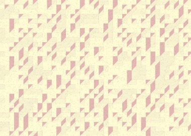 Edward Zajecs 2. Cubo 'nun 1971' deki uygulaması. Esasen 8 taştan oluşan bir Truchet fayans seti ve yerleştirme sanatı illüstrasyonu için kurallar 