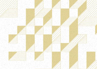 Edward Zajecs 2. Cubo 'nun 1971' deki uygulaması. Esasen 8 taştan oluşan bir Truchet fayans seti ve yerleştirme sanatı illüstrasyonu için kurallar.