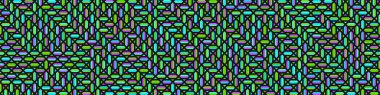 Color Rhombus tile tessellation pattern illustration