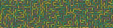 Color Rhombus tile tessellation pattern illustration