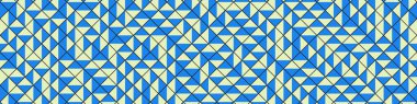 Color Rhombus tile tessellation pattern illustration