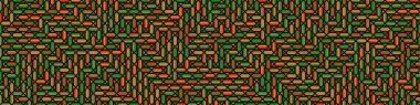 Color Rhombus tile tessellation pattern illustration