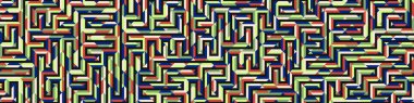Color Rhombus tile tessellation pattern illustration