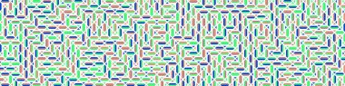 Color Rhombus tile tessellation pattern illustration