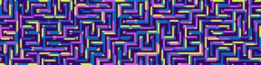Color Rhombus tile tessellation pattern illustration