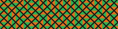 Color Rhombus tile tessellation pattern illustration