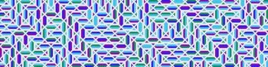 Color Rhombus tile tessellation pattern illustration