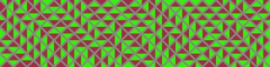 Color Rhombus tile tessellation pattern illustration