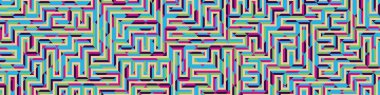 Color Rhombus tile tessellation pattern illustration