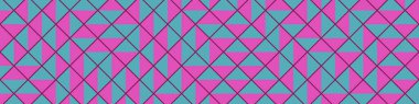 Color Rhombus tile tessellation pattern illustration