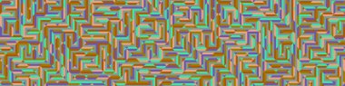 Color Rhombus tile tessellation pattern illustration