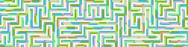 Color Rhombus tile tessellation pattern illustration