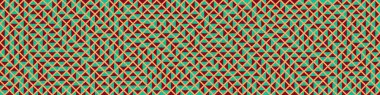 Color Rhombus tile tessellation pattern illustration
