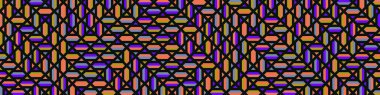 Color Rhombus tile tessellation pattern illustration
