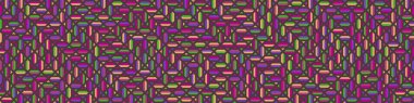 Color Rhombus tile tessellation pattern illustration