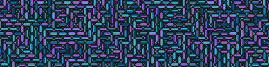 Color Rhombus tile tessellation pattern illustration